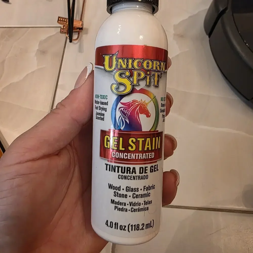 Unicorn Spit Gel Stain 8oz‎ White D4